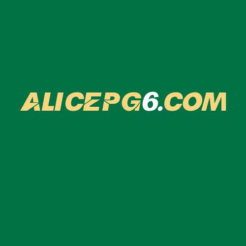 Logo da ALICEPG6